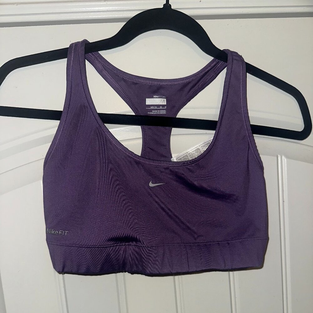 Nike Dri-FIT Sports Bra – Purple – Women’s Medium – Like New
